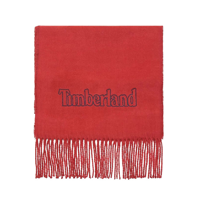Maroon - Front - Timberland Mens Winter Scarf