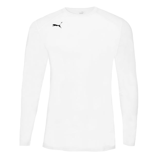 White - Front - Puma Mens Long Sleeve Shirt