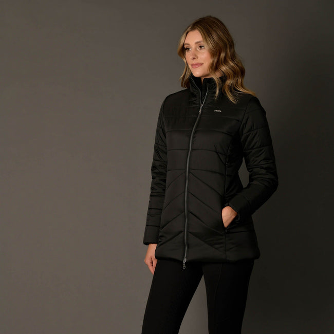 Black - Lifestyle - Weatherbeeta Womens-Ladies Harlow Puffer Jacket