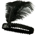 Front - Bristol Novelty Womens/Ladies Sequin Flapper Headpiece