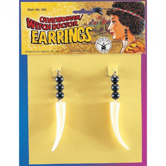 Front - Bristol Novelty Witch Doctor Costume Earring