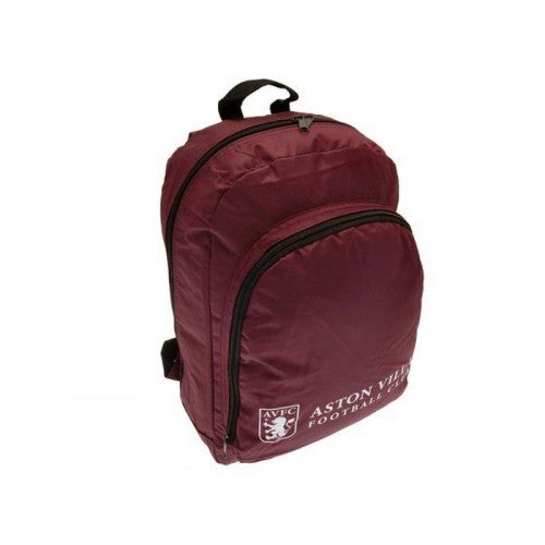 Claret Red - Back - Aston Villa FC Knapsack