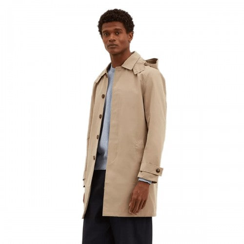 Front - Burton Mens Hooded Raincoat