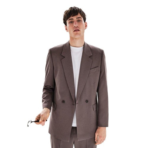 Front - Burton Mens Relaxed Fit Suit Jacket