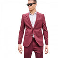 Front - Burton Mens Skinny Suit Jacket
