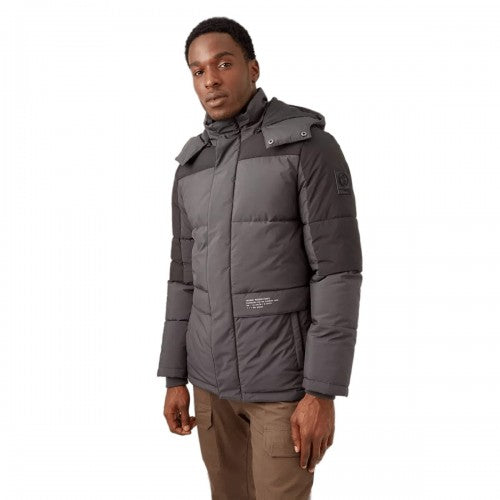 Front - Burton Mens Contrast Panel Puffer Jacket
