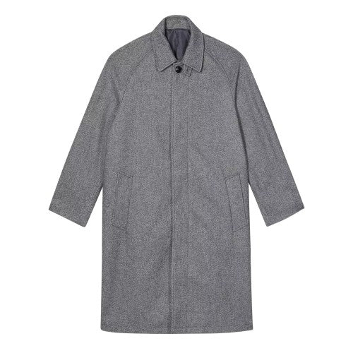 Front - Burton Mens Herringbone Raglan Car Coat