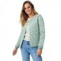 Front - Mantaray Womens/Ladies Floral Padded Jacket