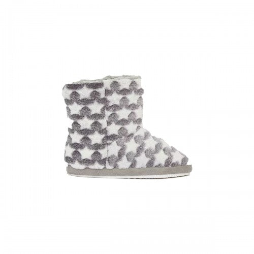 Front - Blue Zoo Boys Star Slipper Boots