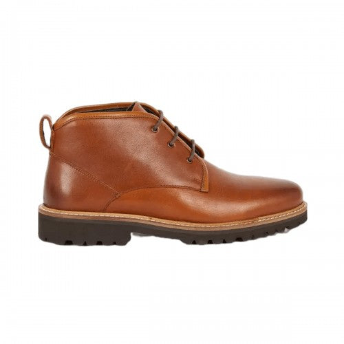 Front - Debenhams Mens Grant Leather Chukka Boots