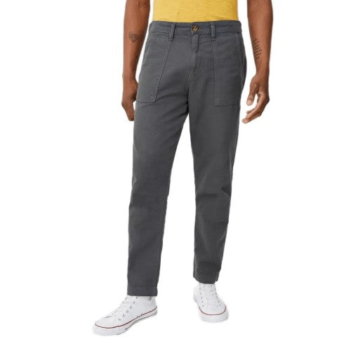 Front - Mantaray Mens Slub Textured Pants