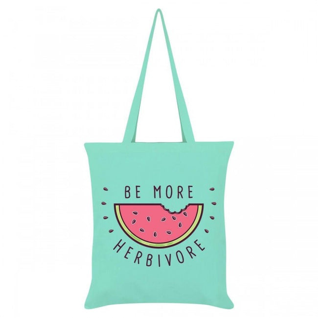 Front - Grindstore Be More Herbivore Tote Bag