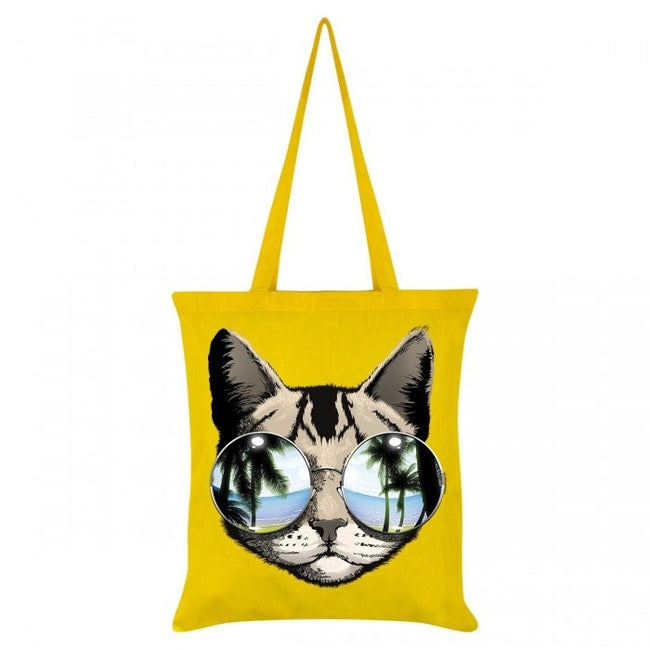 Front - Grindstore Cool Cat Tote Bag