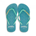 Front - BeachyFeet Womens/Ladies Larimar Flip Flops