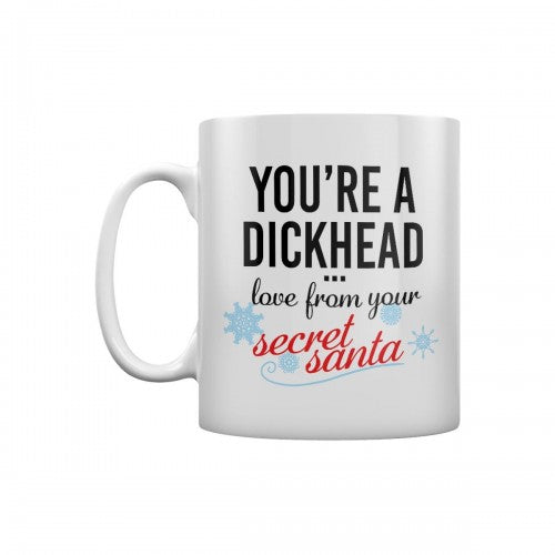 Front - Grindstore You´re A Dickhead Secret Santa Mug