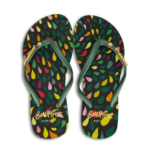 Front - BeachyFeet Womens/Ladies Primavera Flip Flops