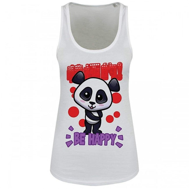Front - Handa Panda Be Happy Ladies Floaty Tank