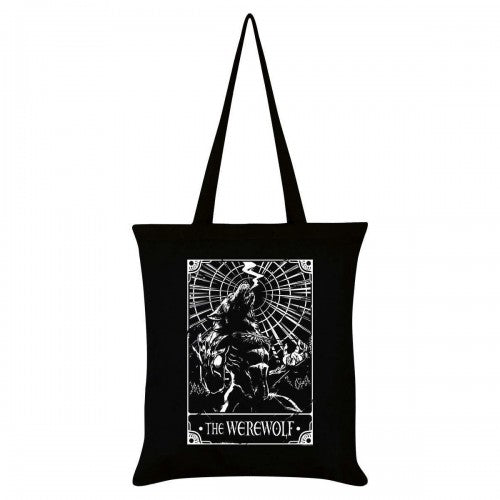 Front - Deadly Tarot The Werewolf Tote Bag