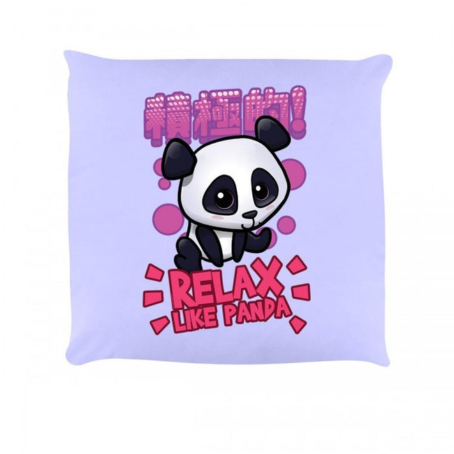 Front - Handa Panda Relax Like Panda Cushion