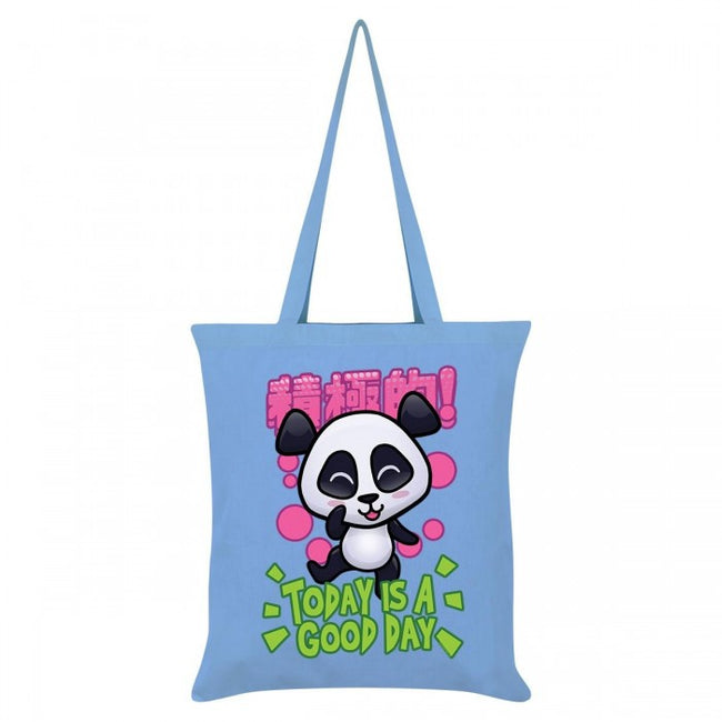 Front - Handa Panda Today Is A Good Day Tote Bag