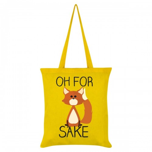 Front - Grindstore Oh For Fox Sake Tote Bag