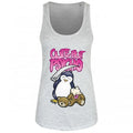 Front - Psycho Penguin Cute But Psycho Ladies Floaty Tank