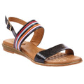 Front - Lunar Womens/Ladies Snake Print Sandals