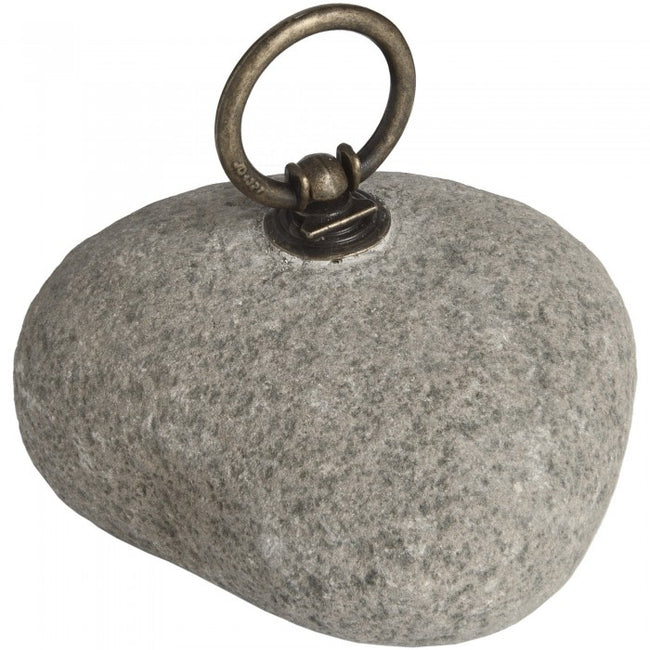 Front - Hill Interiors River Stone Door Stop