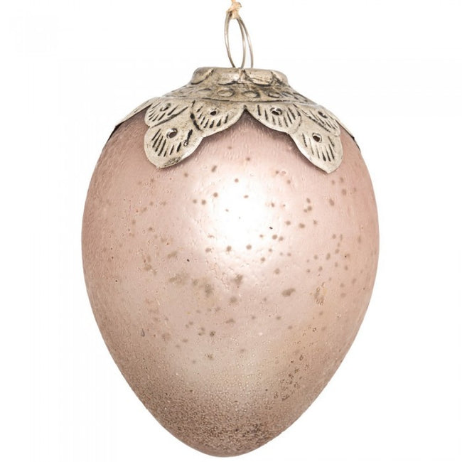 Front - Hill Interiors The Noel Collection Venus Oval Bauble