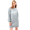 Front - Hype Girls Script Sweat Dress