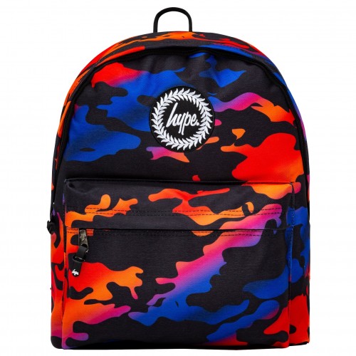 Front - Hype Gradient Camo Knapsack