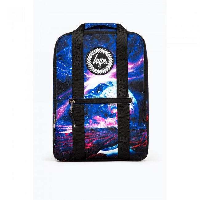 Front - Hype Galaxy Space Boxy Knapsack