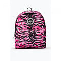 Front - Hype Zebra Print Knapsack