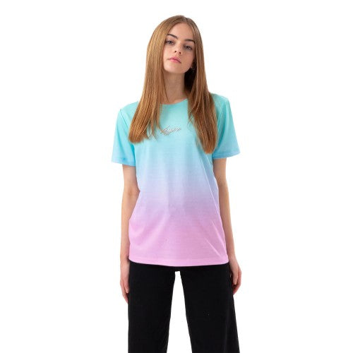 Front - Hype Womens/Ladies Fade Script T-Shirt