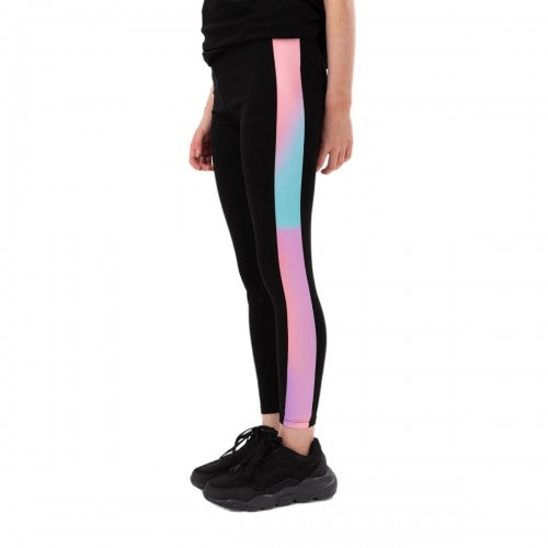Front - Hype Girls Wave Panel Leggings
