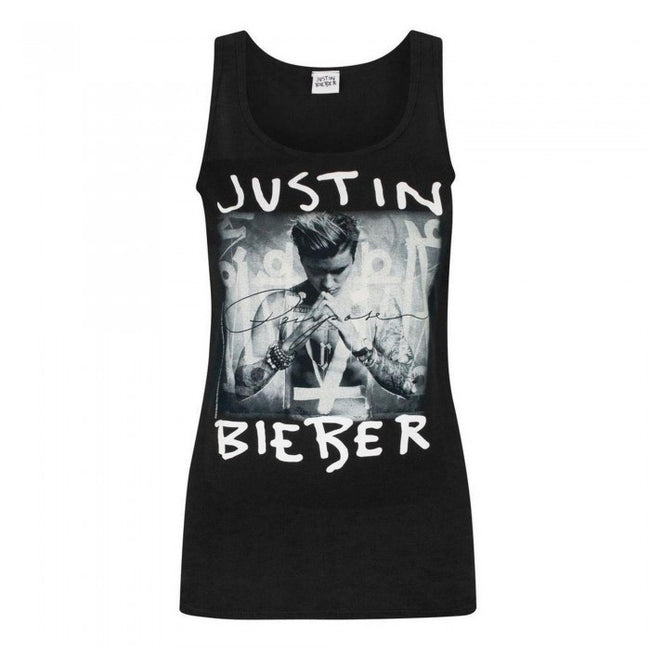 Front - Justin Bieber Womens/Ladies Purpose Vest