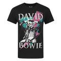Front - David Bowie Official Mens Thunder T-Shirt