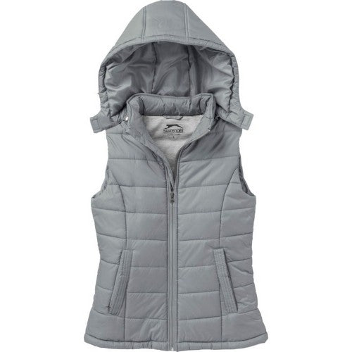 Front - Slazenger Mixed Doubles Ladies Bodywarmer