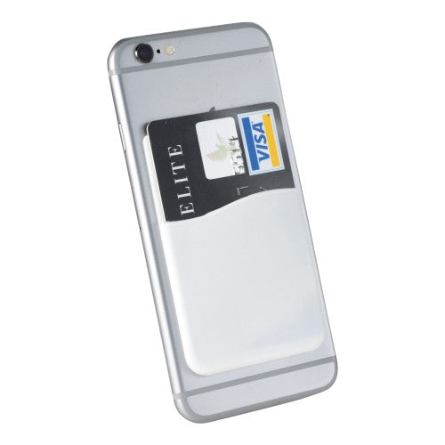 Front - Bullet Slim Silicone Card Wallet