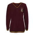 Front - Harry Potter Boys Gryffindor House Knitted Sweater