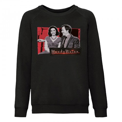 Front - WandaVision Boys Sweatshirt