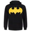 Front - Batman Mens Bat Sign Logo Hoodie