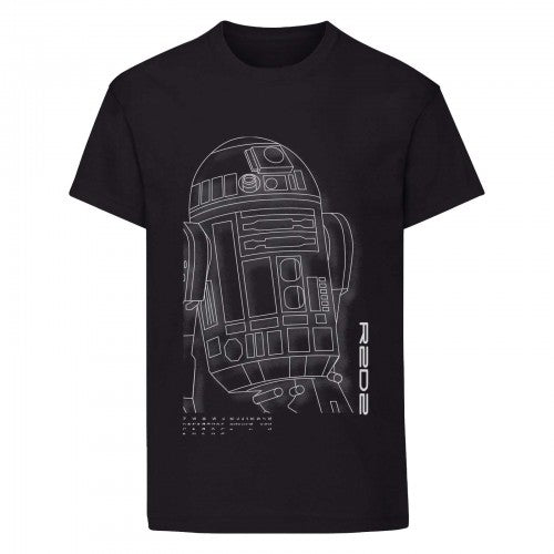 Front - Star Wars Boys R2-D2 T-Shirt
