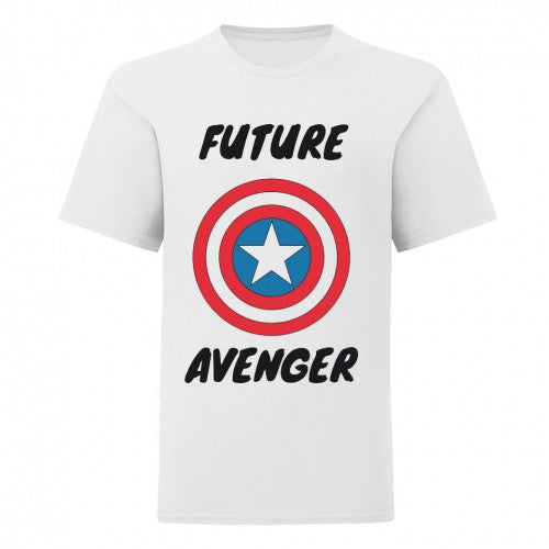 Front - Avengers Assemble Boys Future Avenger T-Shirt