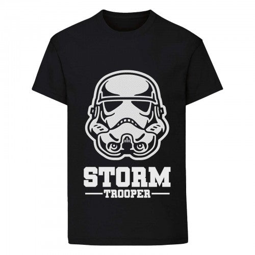 Front - Star Wars Boys Stormtrooper Mask T-Shirt