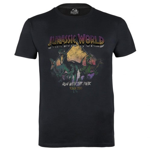 Front - Jurassic World Mens The Pack T-Shirt