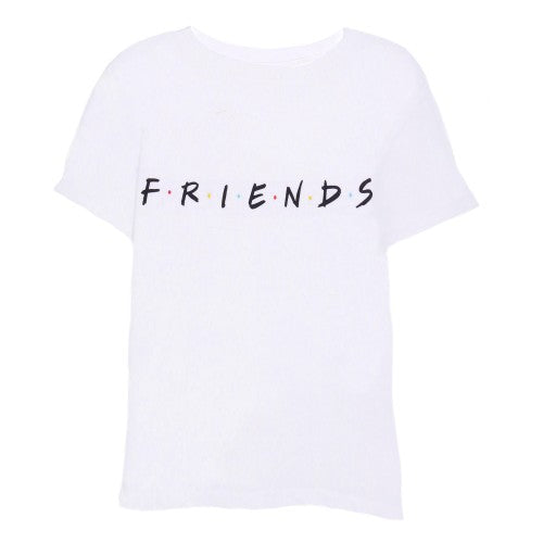 Front - Friends Girls Logo Crop Top