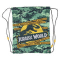 Front - Jurassic World Boys Logo Drawstring Bag