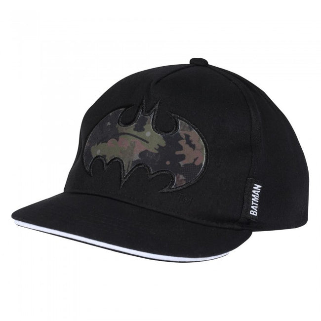 Front - Batman Girls Camo Logo Baseball Cap