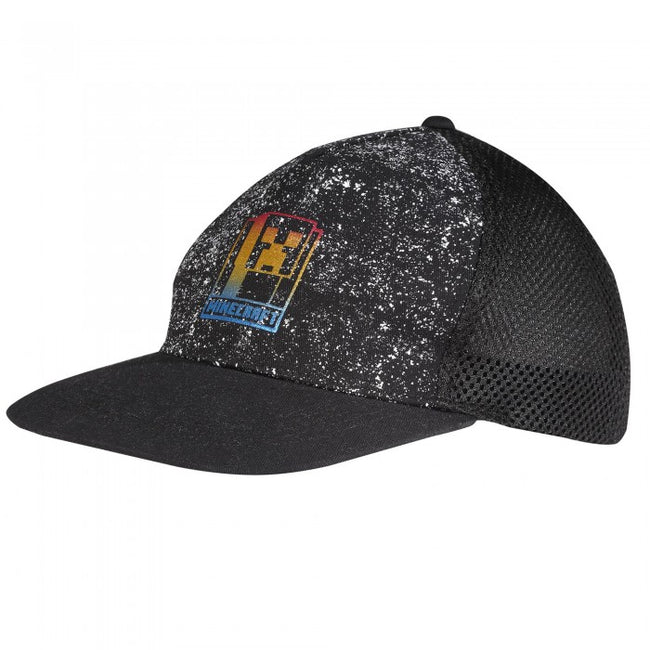 Front - Minecraft Childrens/Kids Galaxy Baseball Cap